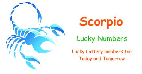 lucky no for scorpio today|More.